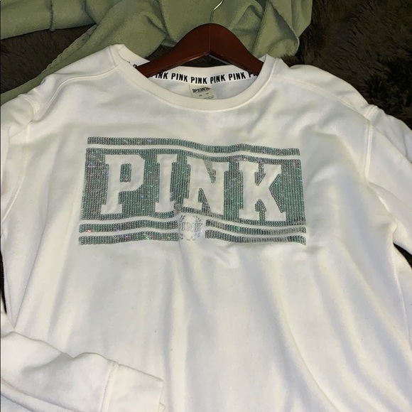 PINK Victoria's Secret Tops - PINK BLING Sweatshirt